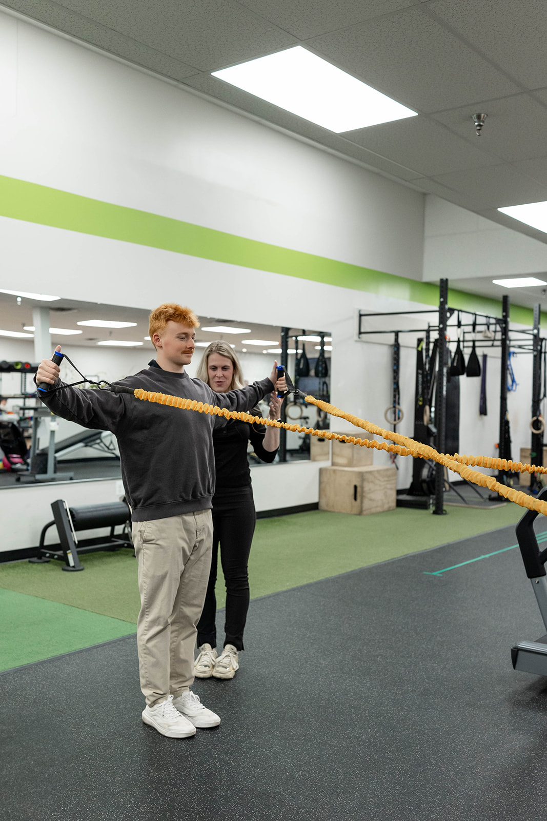 Dr. Sam enjoys hiking and exercising outdoors.