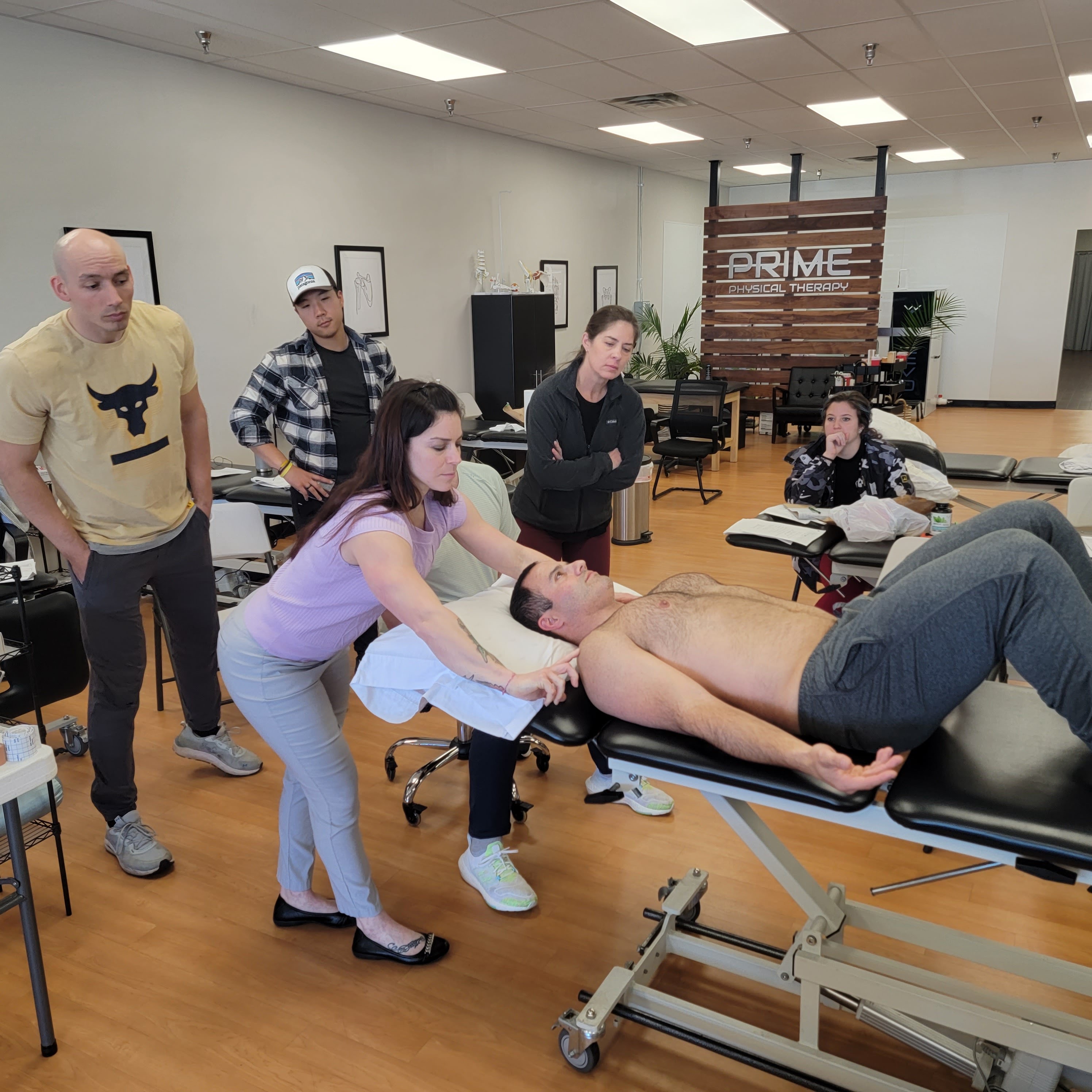PRIME PT Course Objective 4 - Participants will be able to perform a comprehensive examination and evaluation of the overhead athlete to address common injuries specific to the shoulder and cervicothoracic junction.